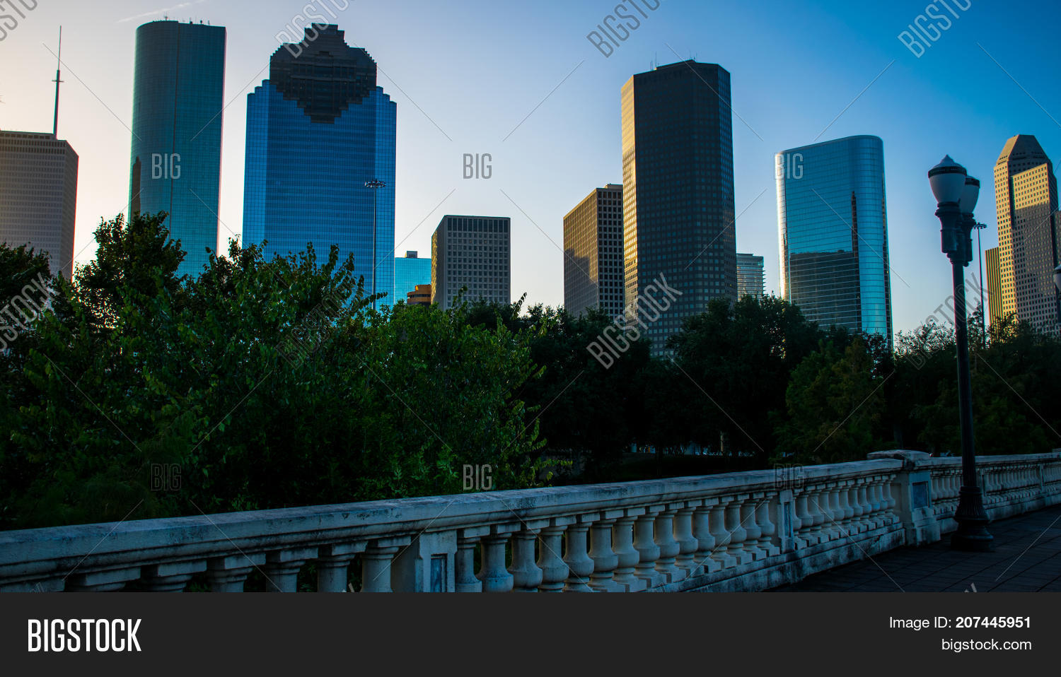 Houston Texas Morning Image & Photo (Free Trial) Bigstock