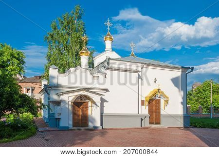 Orthodox St. Nicholas Church in the town of Belaja Tserkof. Kiev region Ukraine