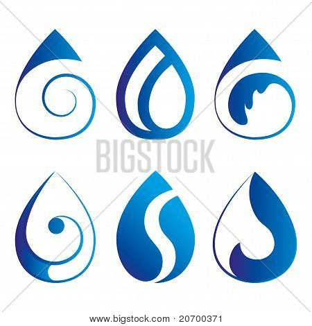 ตราสัญลักษณ์สีน้ำเงินจาง