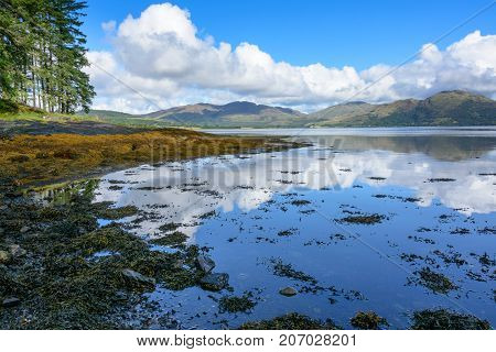 Loch Creran, A Saltwater Loch In Central Scotland