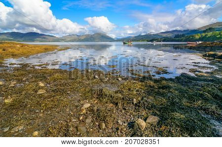 Loch Creran, A Saltwater Loch In Central Scotland