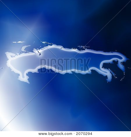 Weergave van Rusland