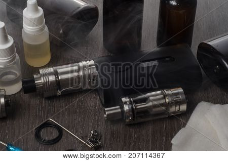 Adjustable electronic cigarette, Non carcinogenic alternative for smoking, vape