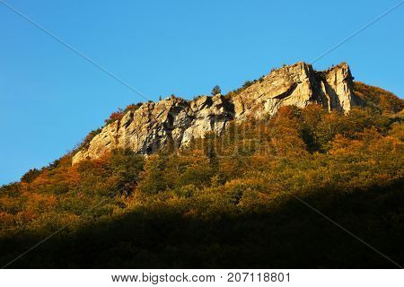 Alpine landscape in Cernei Mountains, Romania, Europe