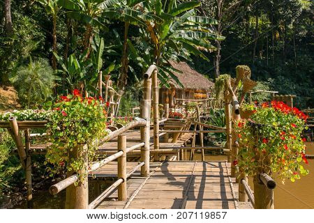 Mae Fah Luang Garden located on Doi Tung in Northern Thailand