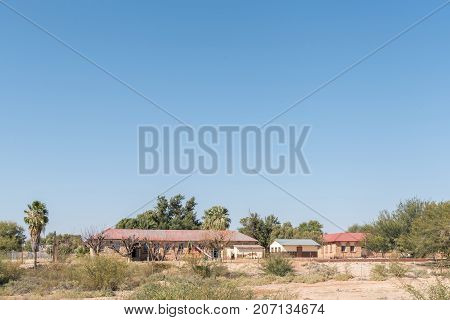 STAMPRIET NAMIBIA - JULY 5 2017: A primary school in Stampriet a small town in the Hardap Region in Namibia