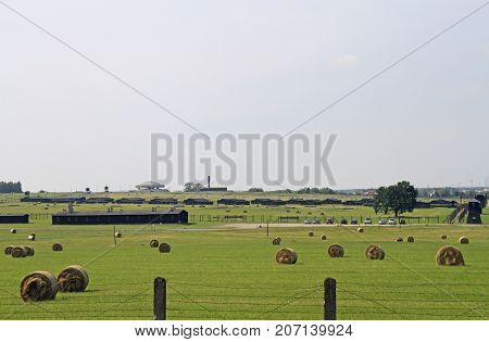 Majdanek Concentration Camp On The Outskirts Of Lublin