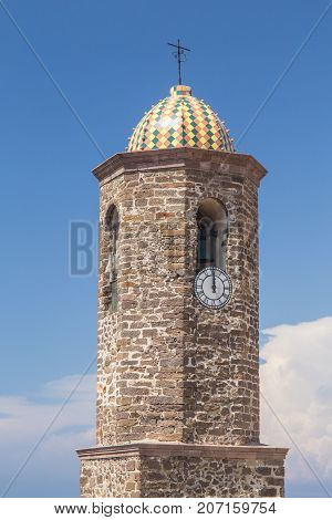 Bell Tower Of The Cattedral Antonio Abate