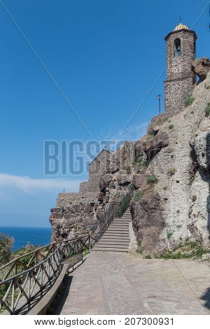 Exterior Of The Cattedral Antonio Abate In Castelsardo