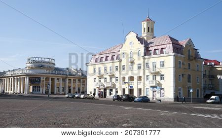 The City Center Chernigov In Ukraine