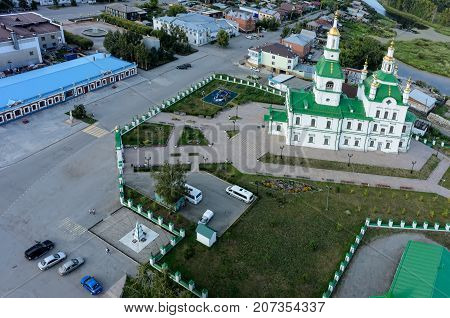Sretensky Cathedral In Yalutorovsk. Russia