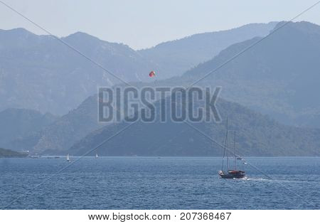Gulf in the Mediterranean Sea off the coast of Turkey
