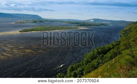 Volga the largest river in the European part of Russia
