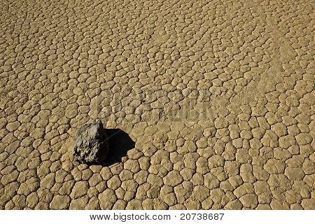 Oválný Playa, Death Valley National Park, Kalifornie.