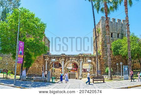 Antique Landmarks Of Antalya