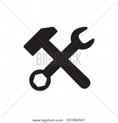 Wrench Hammer Icon
