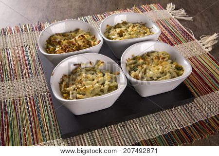 Casquinha De Siri. Crab Meal Gratin Appetizer