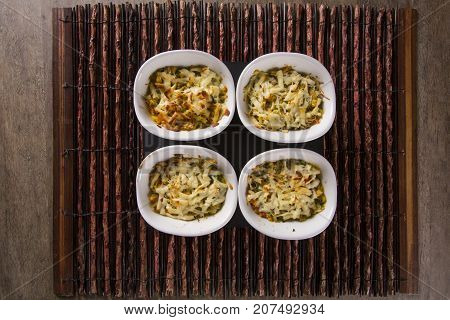 Casquinha De Siri. Crab Meal Gratin Appetizer