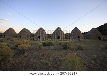 Ward Charcoal Ovens State Historic Park in Nevada