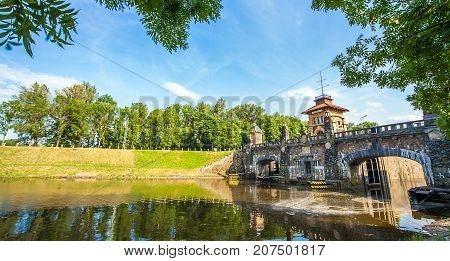 Lock at Horin Melník Bohemia Czech Republic