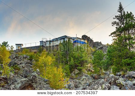 Shad Tchup Ling Buddhist Monastery On Mountain Kachkanar. Russia