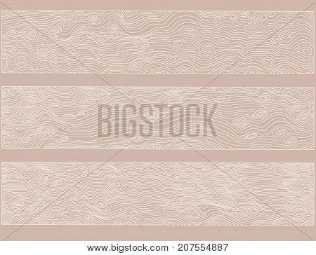 Imitation of wooden background. Vector texture with wood effect. Nude illustration