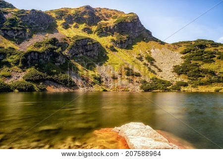 Lakes Rohacske Plesa In West Tatras, Slovakia