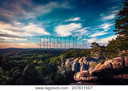 Garden of the Gods in Shawnee National Forest