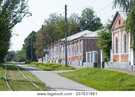 Konotop ,UKRAINE, August 5 ,2013:House-Museum of General Mikhail Dragomirov.Konotop,Sumy region, Ukraine