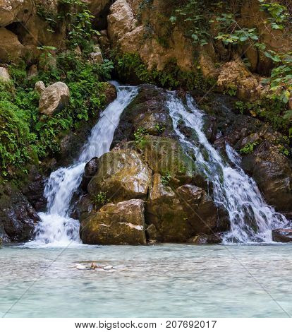 Canyon Saklikent entrance - Xanthos River in Taurus Mountains - Turkey