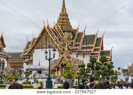 Phra Thinang Dusit Maha Prasat In Royal Palaceas