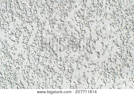 Texture Of White Wall With Plaster Pattern. Textured Backdrop, Design Repair, Bas-relief.