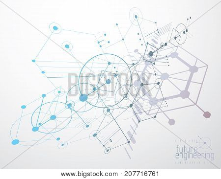 Technical Plan Vector & Photo (Free Trial) | Bigstock