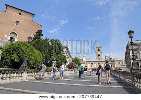 ROME ITALY - JUNE 11 2016: The 