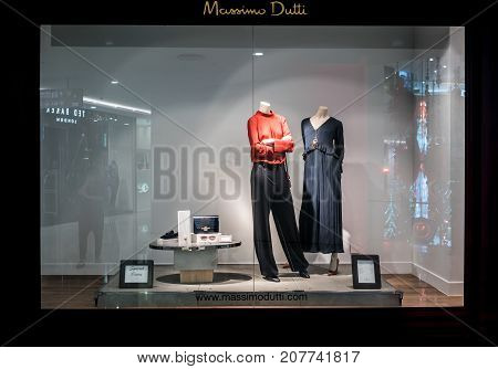 Massimo Dutti Shop At Emquatier, Bangkok, Thailand, Sep 2, 2017