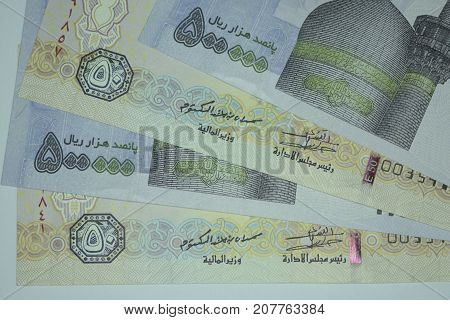 Close up Banknote and Currency Bills and Coins