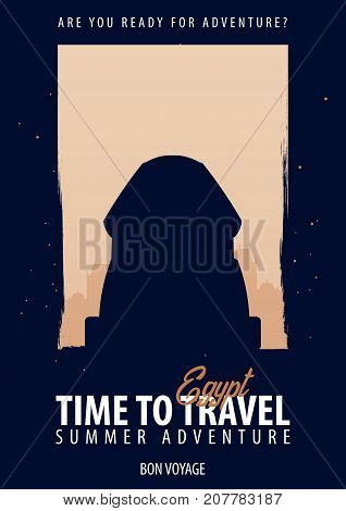 Egypt, Africa. Time To Travel. Journey, Trip, Vacation. Your Adventure. Bon Voyage.