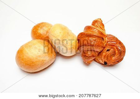 an Hard roll call it in Dutch Pistolee and croissant