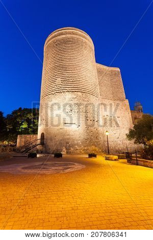 Maiden Tower In Baku