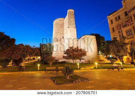 Maiden Tower In Baku