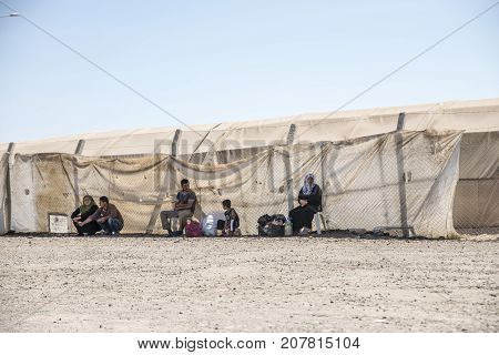Refugee Camp For Syrian People In Turkey. September 7, 2017. Suruc, Turkey
