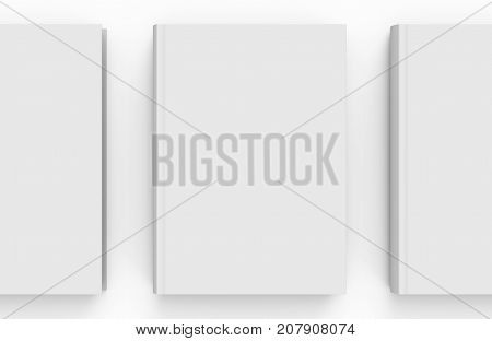 Blank Hard Cover Book Template