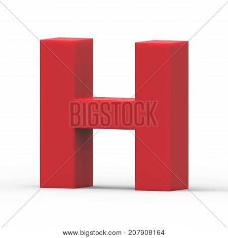 Right Red Letter H