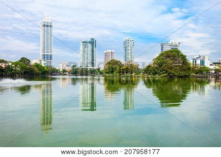 Colombo City Skyline View