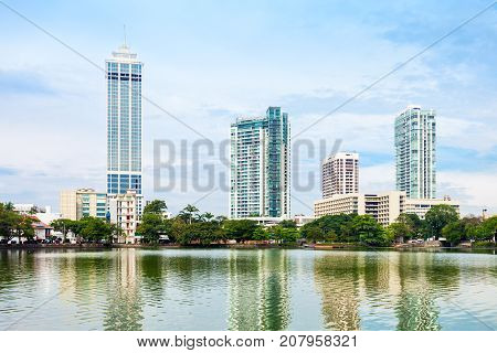 Colombo City Skyline View