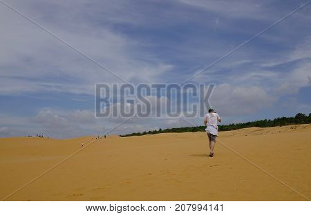 Sand Dunes In Phan Thiet, Vietnam