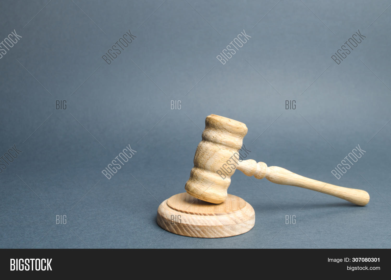 Judge's Hammer On Gray Image & Photo (Free Trial) Bigstock