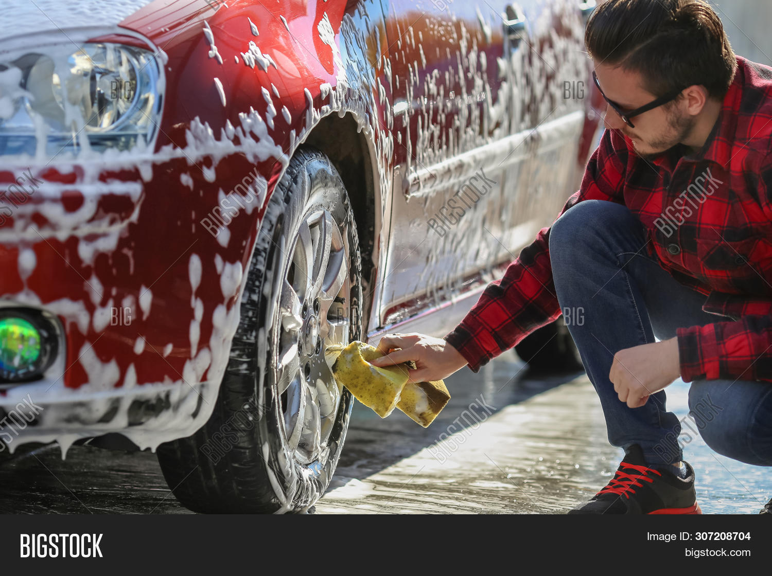 Manual Car Wash Image &amp; Photo (Free Trial) Bigstock