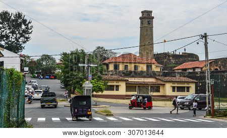 Old Street Of Galle, Sri Lanka