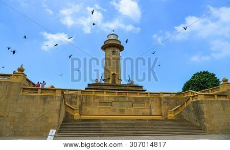 Old Galle Buck Lighthouse In Colombo, Sri Lanka